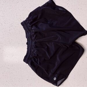 Black Lululemon Athletic Shorts